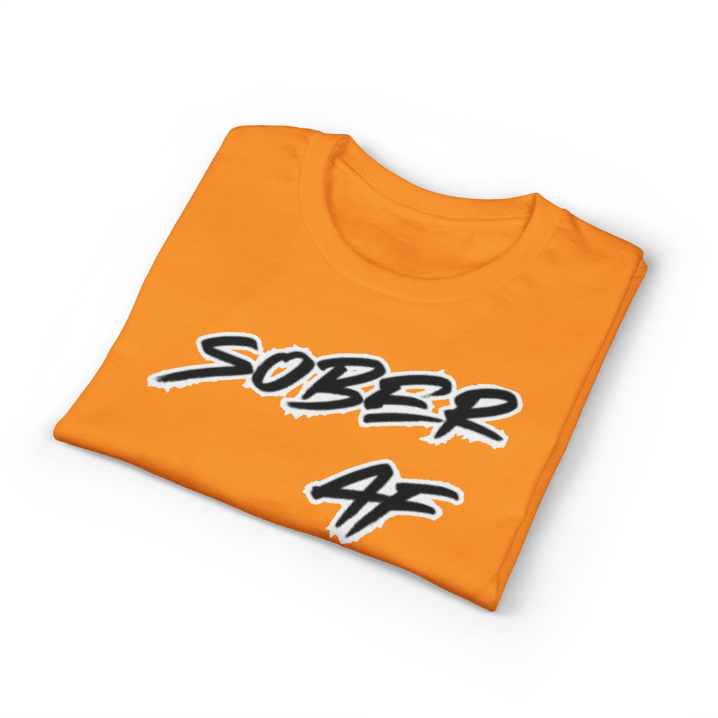Sober AF Graphic T‑Shirt — Bold Recovery Statement Tee
