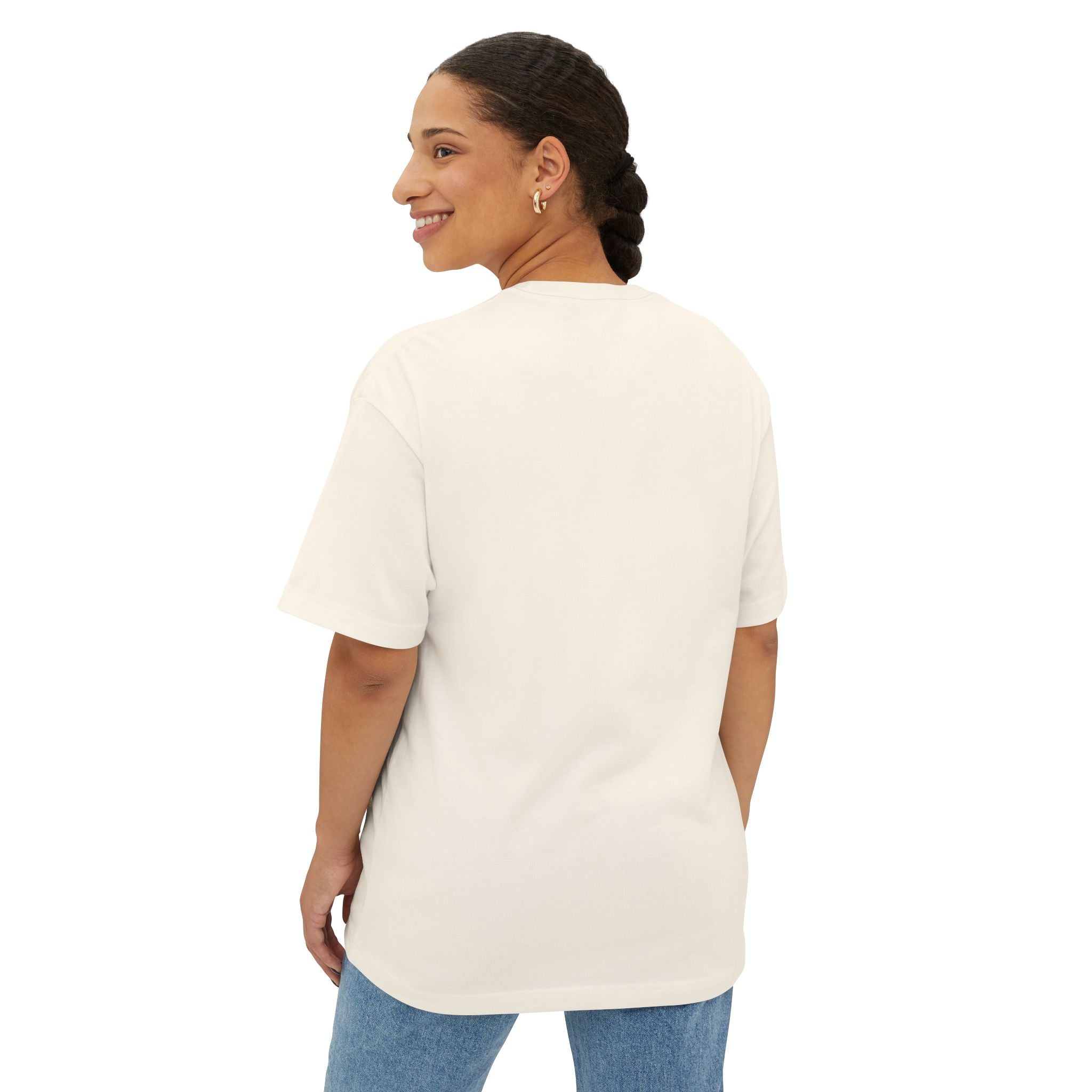 Sober AF Oversized Boxy Tee — Bold Recovery Statement Shirt