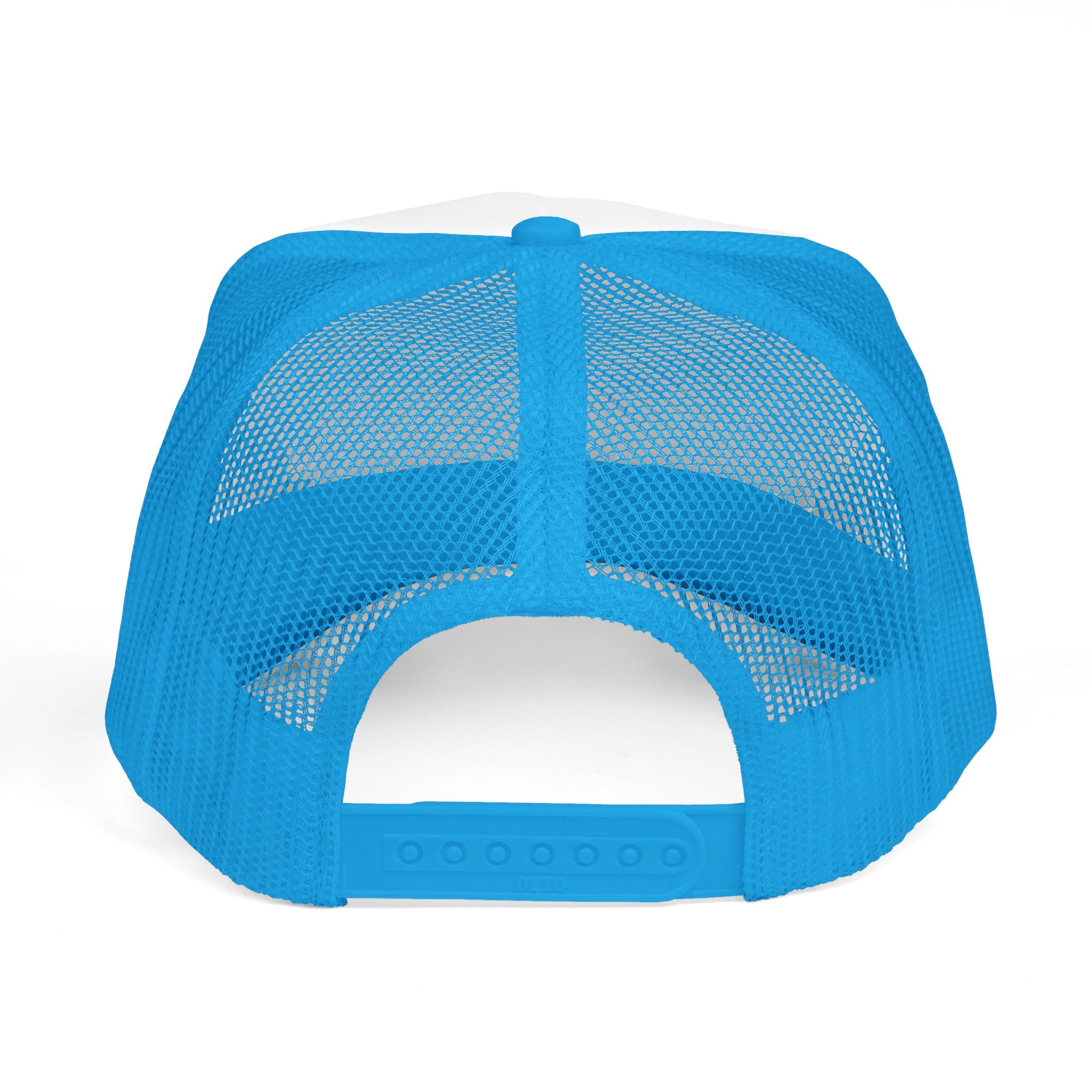 Notarize Service Trucker Cap - Retro Geometric Logo Mesh Hat