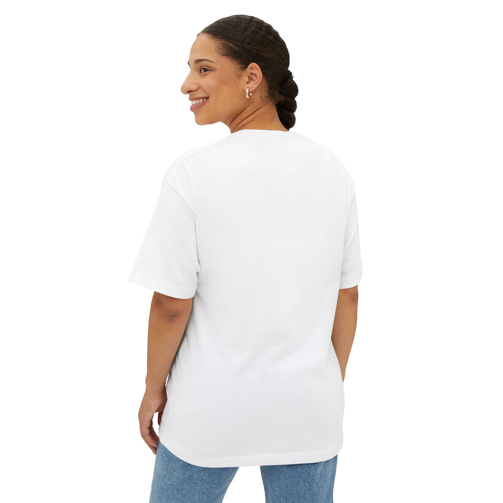 Sober AF Oversized Boxy Tee — Bold Recovery Statement Shirt