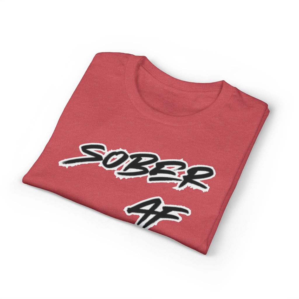 Sober AF T-Shirt – Bold Recovery Pride Tee