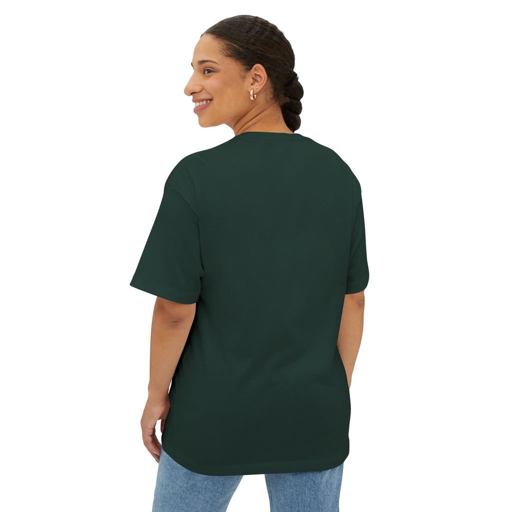 Sober AF Oversized Boxy Tee — Bold Recovery Statement Shirt