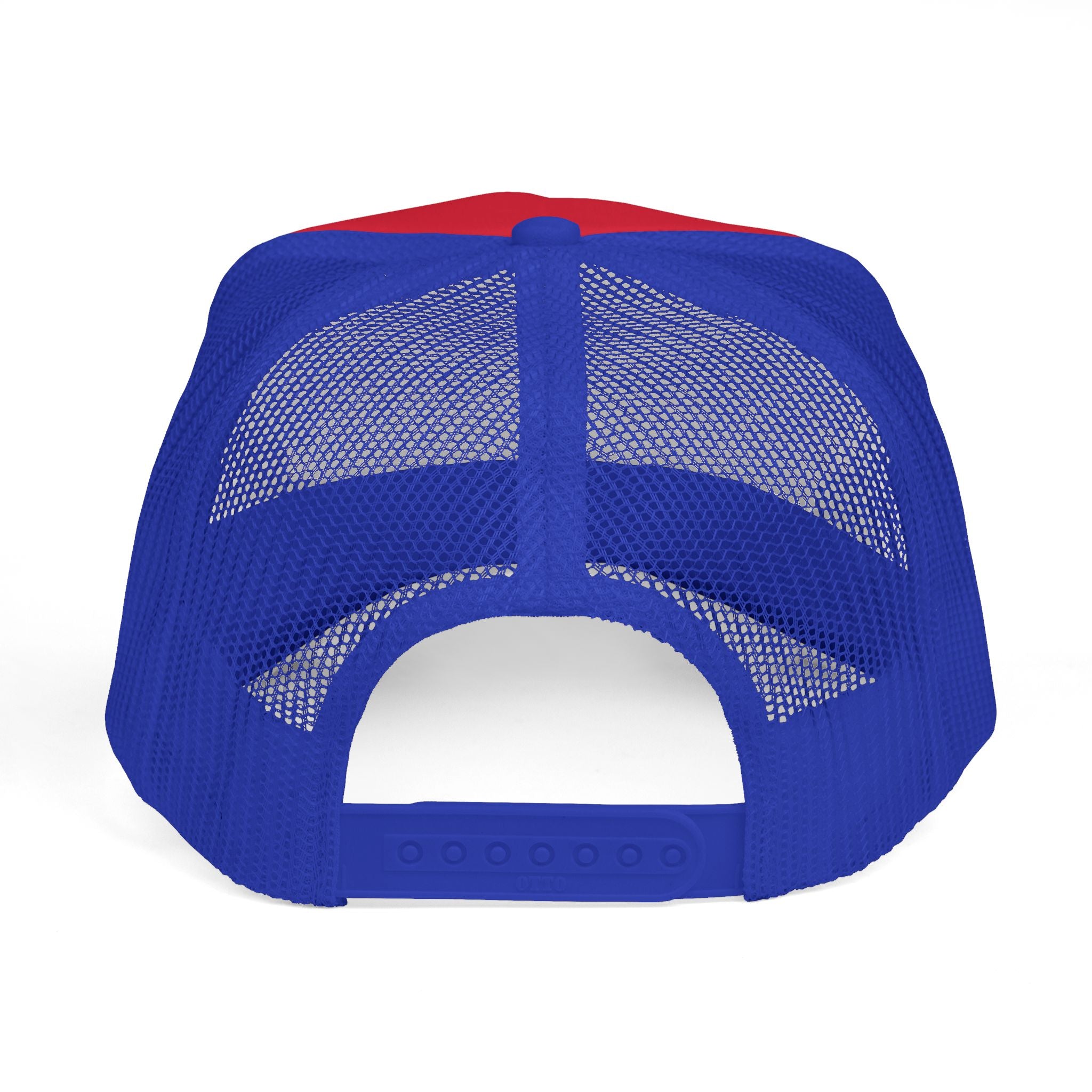Notarize Service Trucker Cap - Retro Geometric Logo Mesh Hat