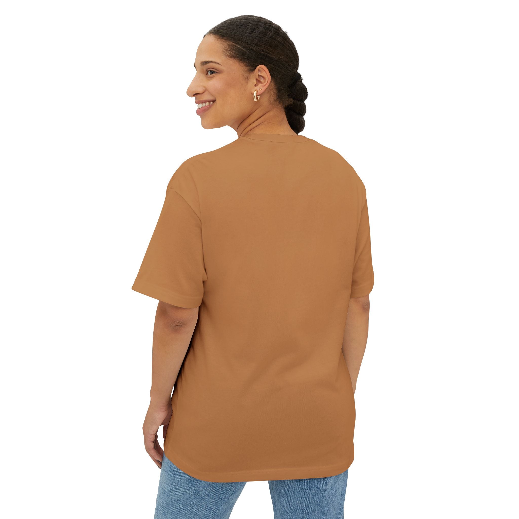 Sober AF Oversized Boxy Tee — Bold Recovery Statement Shirt