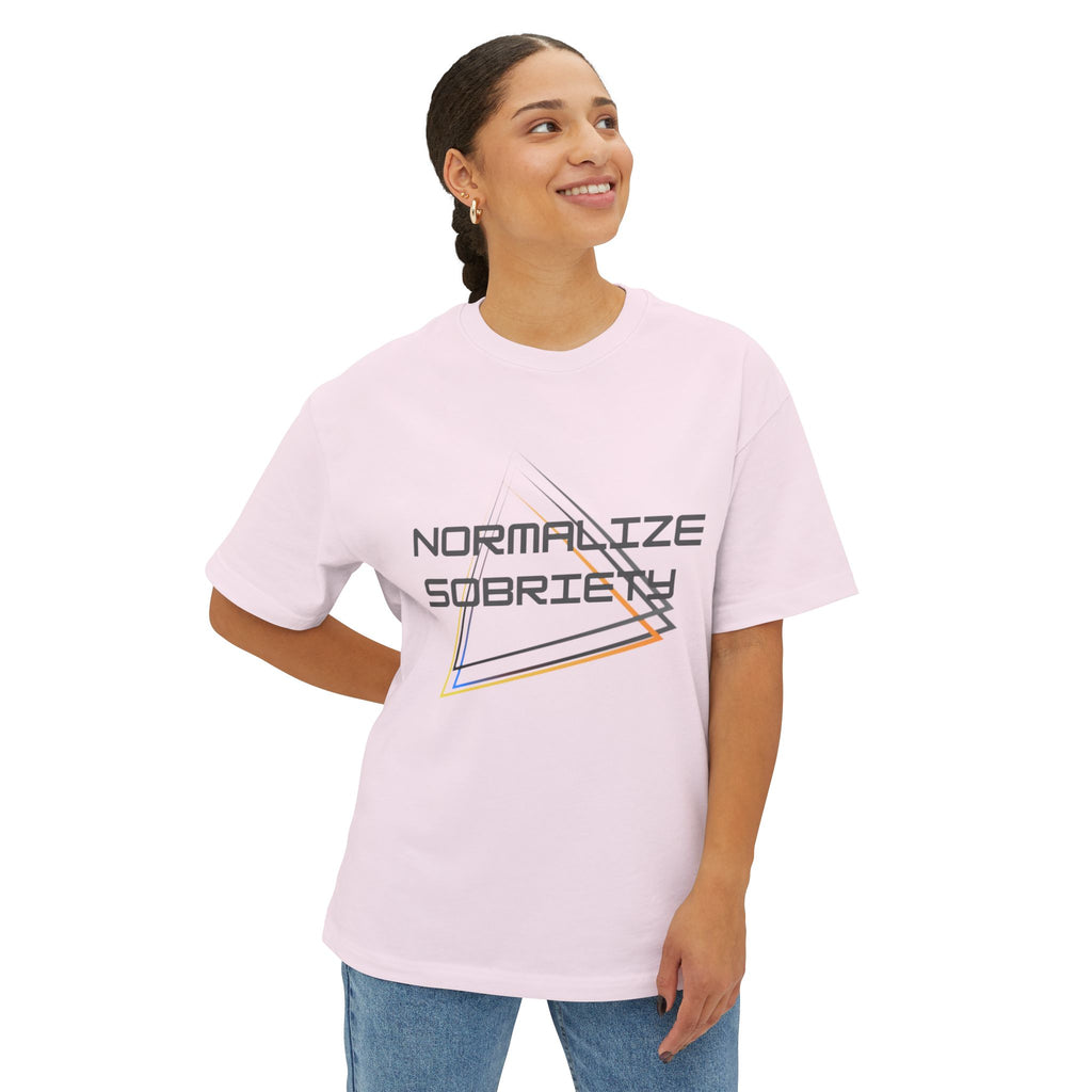 Normalize Sobriety Oversized Tee