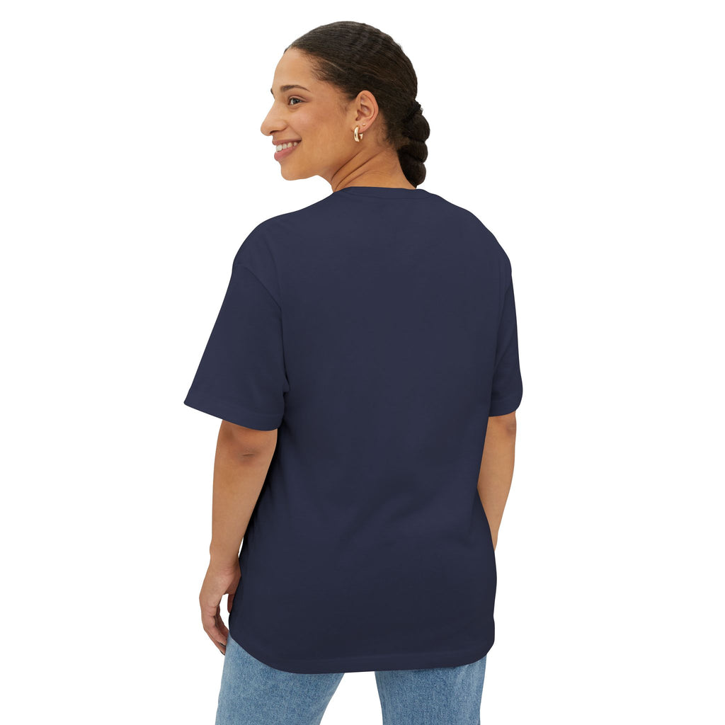 Sober AF Oversized Boxy Tee — Bold Recovery Statement Shirt