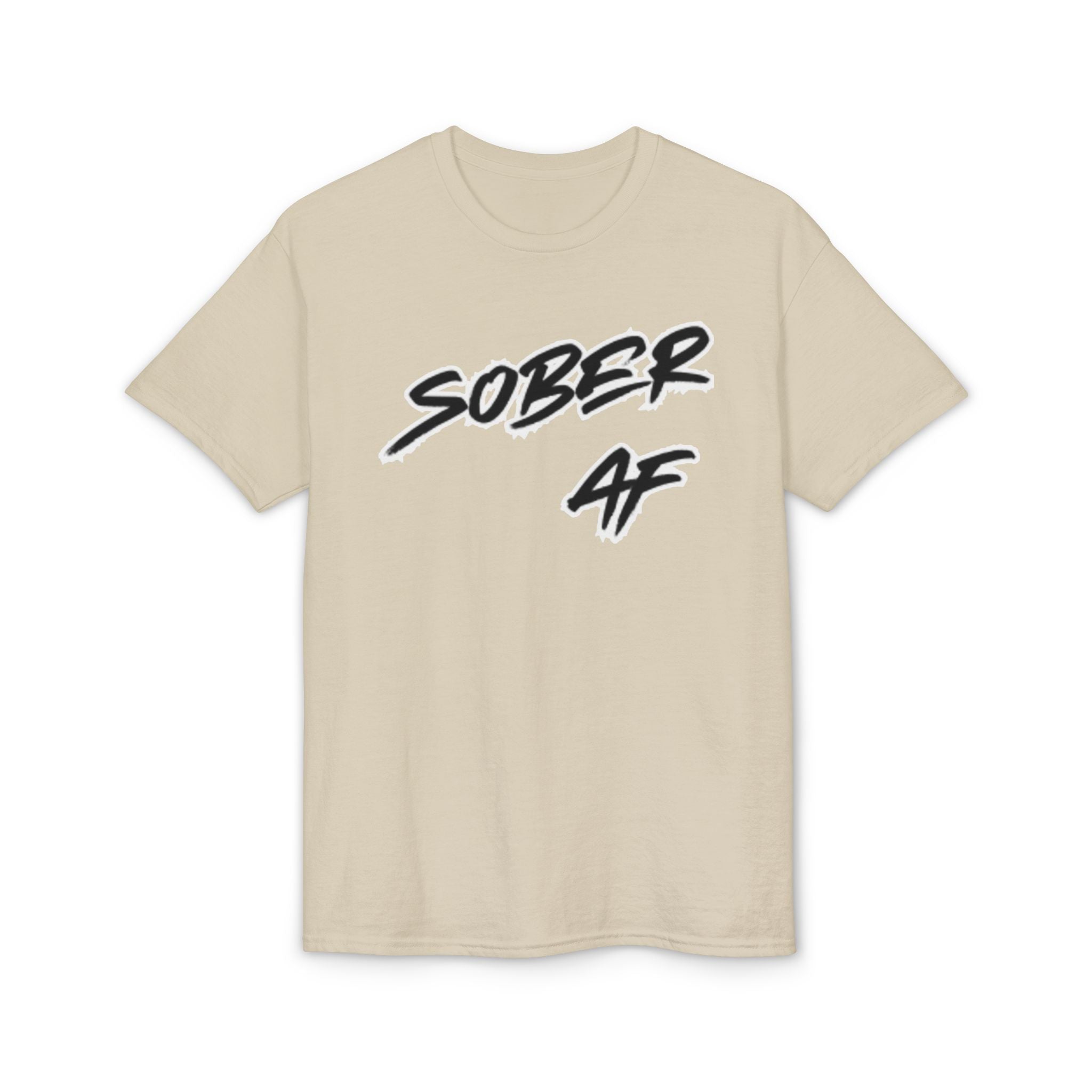 Sober AF T-Shirt – Bold Recovery Pride Tee
